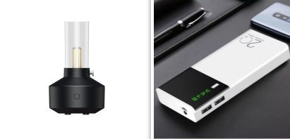 Retro Light Aroma Diffuser – Essential Oil LED Night Light Humidifier Uturnio