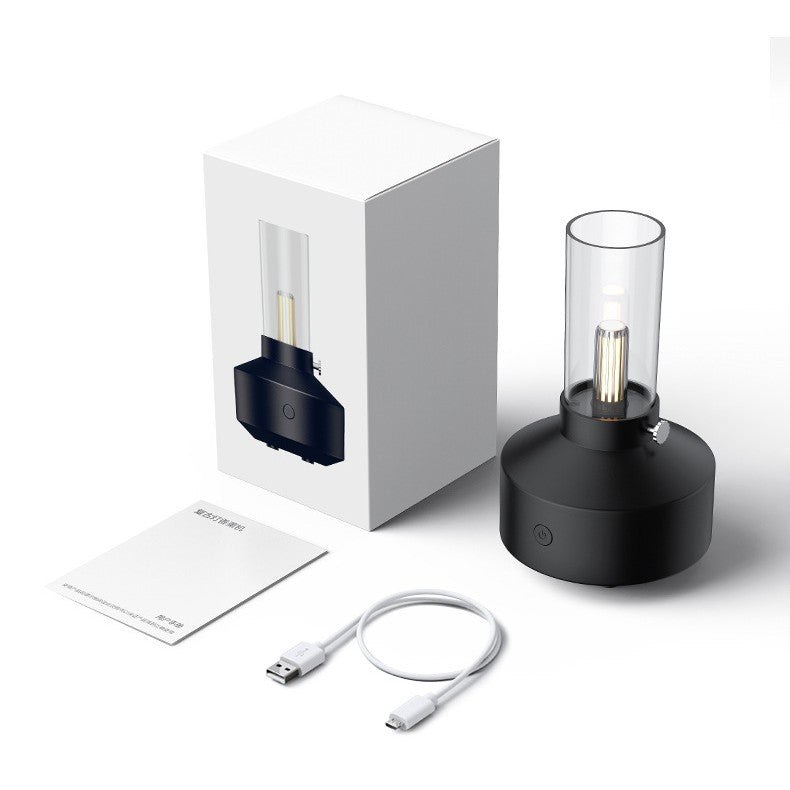 Retro Light Aroma Diffuser – Essential Oil LED Night Light Humidifier Uturnio