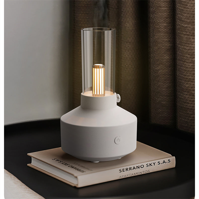 Retro Light Aroma Diffuser – Essential Oil LED Night Light Humidifier Uturnio