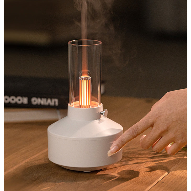 Retro Light Aroma Diffuser – Essential Oil LED Night Light Humidifier Uturnio