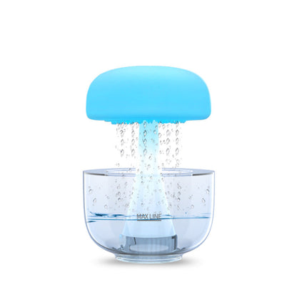 Jellyfish Raindrop Humidifier – Ultrasonic Aroma Diffuser with LED Light Uturnio