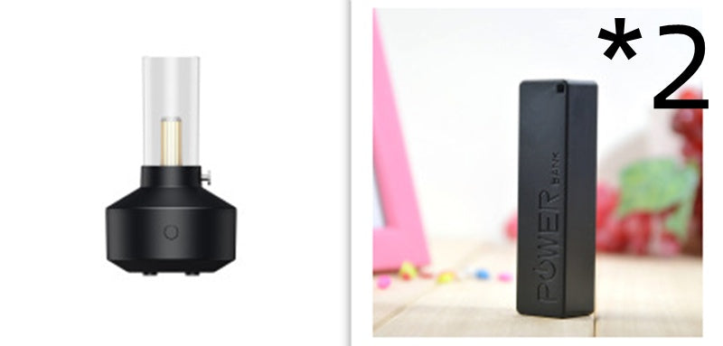 Retro Light Aroma Diffuser – Essential Oil LED Night Light Humidifier Uturnio